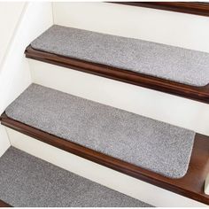 carpeted stair treads in a home