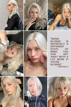 platinum blonde hair inspiration #PlatinumBlondeHair #Aesthetic #HairCare #SilverHair 90s Platinum Blonde Hair, Best Hair Dye For Blonde Hair, Best Platinum Blonde Hair Color, Platinum Hair Outfits, Platinum Blonde Outfits, Blonde Hair Cool Tones Pale Skin, Platinum Blonde Pale Skin, White Blonde Hair With Dark Roots, White Blonde Hair Aesthetic