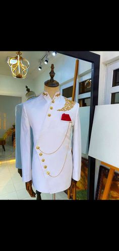 White Long Sleeve Sherwani For Party, Formal Fitted Long Sleeve Agbada, White Long Sleeve Party Sherwani, Fitted White Sherwani For Party, White Long Sleeve Bandhgala For Party, Fitted White Agbada For Eid, Fitted Long Sleeve Agbada For Traditional Ceremonies, Fitted Long Sleeve Agbada For Wedding, Fitted Embroidered Agbada For Traditional Ceremonies