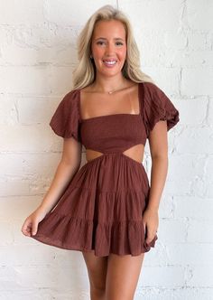 Country Concert Dress, Country Summer Dresses, Brown Sundress, Country Jam, Cute Formal Dresses, Concert Dresses, Luke Combs, Fest Outfits