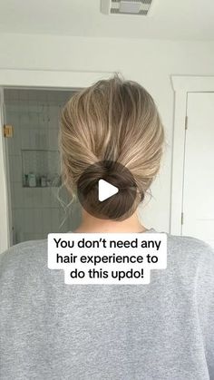 laineyostrom on March 19, 2024: "You don’t have to have hair experience to be able to do this updo! It’s quick, easy, and cute 😍 - #updohairstyles #updostyles #qui...". Updo For Beginners, Side Bun For Wedding, Diy Low Updo Simple, 2024 Wedding Guest Hairstyles, Updo On Self, Formal Updos Diy, Updo Hairstyles Formal Event, Casual Updos For Medium Hair Tutorial, Up Do Hairstyles For Wedding Guest