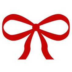 a red bow on a white background with no image to describe, this is an illustration