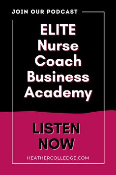 The Nurse to Coach Podcast is hosted by Multi 7 Figure Mentor and former ICU Nurse Heather Colledge, founder of the ELITE Nurse to Coach Academy™ that helps  Nurses start+ grow online coaching businesses to multiple 6 figures for more freedom! This podcast features episodes about high ticket course creation, online coaching business startup, scaling & how to get high paying clients. What Is Nursing, Nursing License, Startup Growth, Create A Signature, Course Creation