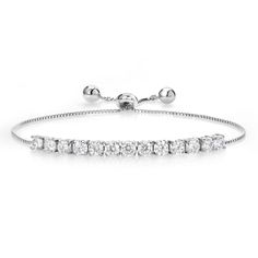 PRICES MAY VARY. Brilliant Moissanite Stones: This tennis bracelet features stunning round 4mm moissanite stones with a total carat weight of 3.00. Moissanite is known for its exceptional brilliance and fire, making it a captivating choice for adding sparkle to any outfit. Adjustable Length: The bracelet is designed with a fully adjustable box chain and slider mechanism, allowing you to effortlessly customize the length up to 9 inches. This ensures a perfect fit and allows for versatile styling Gem Stone, Wedding Bracelet, Wedding Fashion, Bracelet For Women, Tennis Bracelet, Box Chain, Bridal Wedding, Amazing Jewelry, Fashion Watches