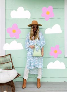 Dreamy cloud kimono; cute 90s aesthetic blue and white cloud robe or beach coverup Blue Summer Cover-up For Day Out, Oversized Blue Kimono For Beach Cover-up, Oversized Spring Cover-up For A Day Out, Blue Beachy Cover-up For Day Out, Oversized Blue Casual Cover-up, Blue Spring Kimono For Daywear, Blue Kimono For Spring Day Out, Breezy Spring Day Out Cover-up, Blue Spring Day-out Kimono