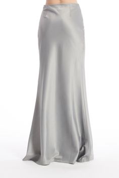 This elegant long faux satin skirt has a side zipper and is lined. 95% Polyester, 5% Spanex. Lining is 100% Polyester. Hand wash. Made in India. Formal Full-length Dress With Lined Skirt, Formal Full-length Lined Dress, Full Length Evening Dress With Lined Skirt, Party Satin Stretch Maxi Skirt, Evening Full-length Dress With Lined Skirt, Party Stretch Satin Maxi Skirt, Stretch Satin Maxi Skirt For Party, Evening Satin Stretch Skirt, Evening Satin Skirt With Stretch