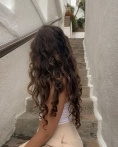 Pelo Ondulado Natural, Sarah Adams, Long Wavy Hair, Aesthetic Hair, Gorgeous Hair, Pretty Hairstyles