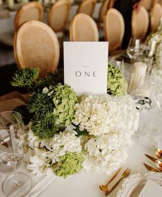 Floral Wedding Arrangements Receptions, Hydrangeas And Candles Centerpieces, Wedding Green Bouquet, Flower Arrangements Table Centre Pieces, Hydrangeas For Wedding, Modern French Country Wedding, Modern Green And White Wedding, Simple Floral Arrangements Wedding, Welcome Table Florals