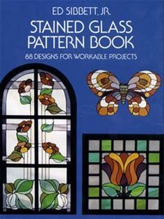 stained glass pattern book for workable projects