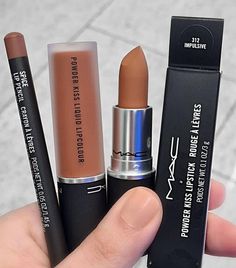 Mac Taupe, Mac Powder Kiss Liquid, Nude Lip Makeup, Fall Lipstick, Short White Hair