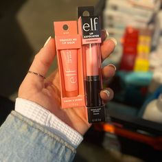 Elf Strawberry Bundle Squeeze Me Lip Balm And Lip Exfoliator Both New Elf Lip Scrub, Elf Lip Exfoliator, Elf Lip Plumping Gloss, Elf Pout Clout Lip, Elf Squeeze Me Lip Balm, Elf Jelly Pop Lip Gloss, Elf Ecstatic Lip, Pigmented Lips, Lip Exfoliator