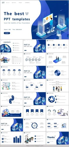 the powerpoint presentation is displayed in blue and white