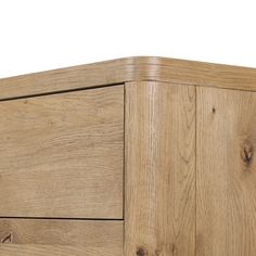 a close up of a wooden dresser drawer