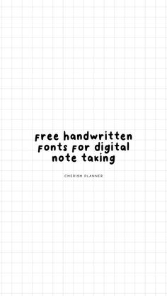 the text reads, free handwriting is not a digital note - taking tool for writing