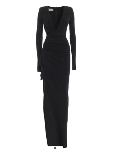 Dress Polyvore, Lil Black Dress, Soiree Dress, Black Dress With Sleeves, Cape Dress, Abayas Fashion