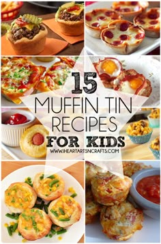 15 muffins in recipes for kids to make and eat with the help of their mother