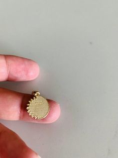 14K Solid Gold Moon and Sun Pendant | Yellow Gold Moon and Sun Pendant | Moon and Sun Pendant | 14K Solid Gold Pendant ⁙ Materials: 14K Yellow Gold⁙ Dimensions: 15MM Height by 13MM Width, the opening of the ring (jump ring) is 3MM wideProduction Times:⁙ Order processing time varies between 1-3 business days⁙ All orders placed on Saturday, Sunday, or on a national holiday will begin processing the following business day Luxury Gold Jewelry With Sun And Moon Design, Everyday Gold Jewelry With Sun And Moon Design, Sun Pendant, National Holiday, Moon And Sun, Gold Moon, Saturday Sunday, Star Pendant, Jump Rings