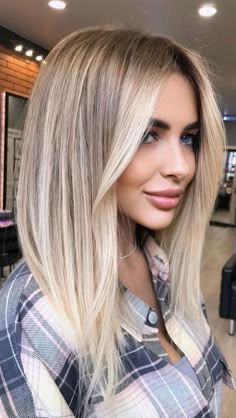 Platinový Blond, Beautiful Hair Color, Ash Blonde Hair, Blonde Hair Inspiration, Light Hair Color