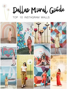 the top 10 instagrams from dallas's murals and what to wear them