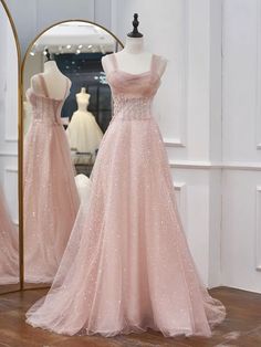 Banquet Outfit, Baju Kahwin, Princess Prom Dresses, Dress Luxury, Prom Dress Stores, Pink Bridesmaid Dresses, Prom Dress Inspiration, Pink Prom, Senior Prom