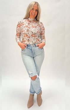 Introducing our **High-Rise Distressed Straight-Leg Denim Jeans** in Light Wash – the perfect blend of casual chic and everyday comfort. These jeans feature a flattering high-rise fit that hugs your waist and elongates your legs, giving you that timeless, sleek silhouette. The straight-leg design adds a touch of effortless cool, while the distressed detailing offers an edgy, lived-in feel that’s perfect for adding character to any outfit. Crafted in a versatile light denim wash, these jeans are easy to style with anything from casual tees to more polished blouses. Whether you're running errands or heading out for brunch, these jeans are your new go-to for laid-back, yet stylish, vibes. These jeans run slightly small, we recommend sizing up 1 if you're in between sizes Inseam: 28” Rise: 11 Denim On Denim Looks, Casual Tees, Trendy Denim, Boho Fall, Cropped Denim Jacket, Pointed Toe Heels, Straight Leg Denim, Leg Design, Gold Accessories