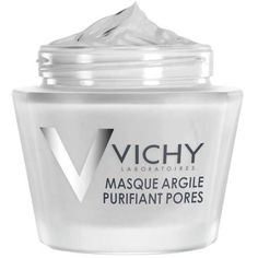 Vichy Mineral Pore Purifying Clay Mask is a great addition to your skincare routine for clearing skin of acne and blackheads while leaving skin supple and smooth. Cleanser For Blackheads, Face Masks For Blackheads, Face Cleanser Brush, Face Mask For Wrinkles, Face Cream Recipe, Face Mask Acne, Face Mask For Glowing Skin, Cleanser Brush, Mud Face Mask