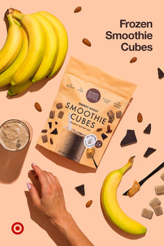 Power up your mornings with these frozen smoothie cubes. They’re a game changer for easy brekkie recipes for those on-the-go days. The decadent peanut butter flavor will elevate your smoothie bowls or pre-workout snacks. Ready, set, blend!