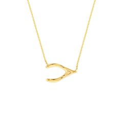 Real 14K Gold Sideways Wishbone Adjustable Necklace for Women - Yellow Gold/White Gold, 18 Inches, Lobster Lock Make a wish with this elegant 14K gold sideways wishbone adjustable necklace, available in both classic yellow gold and sophisticated white gold. Crafted to perfection, this necklace features a stylish sideways wishbone pendant, symbolizing hope and dreams. The adjustable chain measures 18 inches, offering versatility in styling and ensuring a perfect fit for any neckline. Made from high-quality 14K gold, this necklace boasts durability and timeless beauty. Complete with a secure lobster closure, it provides both style and peace of mind. Add a touch of whimsy and positivity to your ensemble with this stunning sideways wishbone necklace. * Elegant 14K gold necklace with sideways w Wishbone Necklace, Necklace Elegant, 14k Gold Necklace, Adjustable Necklace, Make A Wish, Necklace For Women, Timeless Beauty, Yellow White, Jewelry Necklace Pendant