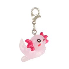 Buy the Pink Axolotl Charm by Bead Landing™ at Michaels. Use this pink axolotl by Bead Landing to add a fun accent to your charm bracelets or other jewelry crafts. Use this pink axolotl by Bead Landing to add a fun accent to your charm bracelets or other jewelry crafts. The axolotl features an adorable animated smiling face. Details: Pink Nickel free Resin, zinc allow and iron | Pink Axolotl Charm by Bead Landing™ | Michaels® Cute Pink Charms At Low Price, Cheap Cute Pink Charms, Axolotl Earrings, Axolotl Necklace, Axolotl Gifts, Smile Face, Charm Jewelry, Jewelry Crafts, Charm Bracelet