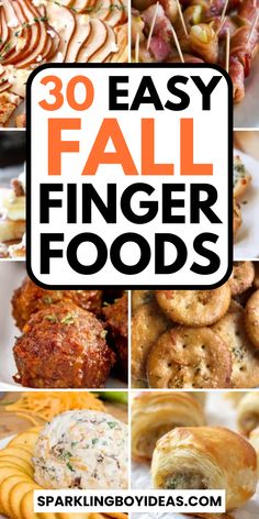 the top ten finger foods that are easy to make