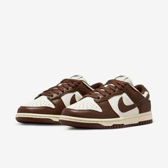 Women's Nike Dunk Low Sail/Cacao Wow-Coconut Milk Size: 8.5.  Color: Brown.  Gender: female.  Age Group: adult. Elegant Sneakers, Jordan Vi, Air Jordan Vi, Nike Models, Limited Edition Sneakers, Air Jordan 3, Air Max 1, Low Sneakers, Nike Dunk Low