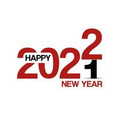 happy new year 2012 with the number twenty and two red numbers on white background stock illustration