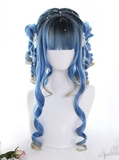 Rome Series, Hair Tail, Kawaii Wigs, Pelo Anime, Hair References, Anime Wigs, Cosplay Hair, Kawaii Hairstyles, Fantasy Hair