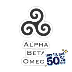 an image of the alphabet and numbers stickers on a white background with 50 % off