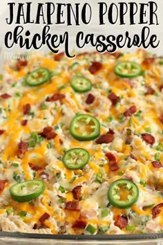 jalapeno popper chicken casserole with pasta bacon