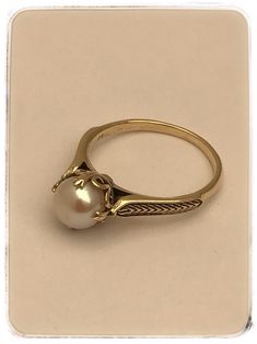 "14k gold ring with a real pearl . vintage victorian style . i make the ring any size you like it to be. weight : 3.2 gram pearl size in m\"m : 0.7 mm worldwide free shipping" Vintage Round Pearl Drop Jewelry, Antique Yellow Gold Pearl Ring, Vintage Yellow Gold Pearl Ring, Victorian 14k Yellow Gold Pearl Ring, Victorian Style 14k Yellow Gold Pearl Ring, Antique Gold Oval Pearl Ring, Antique Oval Yellow Gold Pearl Ring, Antique Yellow Gold Oval Pearl Ring, Antique Oval Pearl Ring Stamped 14k