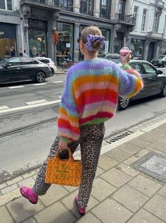 Quirky Winter Outfits, Funky Winter Outfits, Fun Winter Outfits, 2025 Style, Leopard Print Outfits, Colorful Outfits, Dopamine Dressing, Outfits For Work, Quirky Fashion