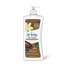 St. Ives Cocoa Butter And Vanilla Bean Hand And Body Lotion - 21oz Lotion Cocoa Butter, Anti Itch Cream, Soft Smooth Skin, Body Lotion Cream, Theobroma Cacao, Natural Moisturizer, Smell Goods