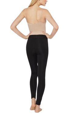 Designed for a figure-sculpting fit, the Mason Legging is crafted from non-pilling stretch ponte. The wide waistband lends exceptional comfort and ease to these endlessly versatile leggings. Pull-on79% rayon, 15% nylon, 6% spandex ponteHand washMeasures approximately 29.5" at inseam.Classic fit.Color: black High Waist Minimal Stretch Leggings, Minimal Stretch High Waist Leggings, Fitted Elastane Jeggings, Fitted Elastane Tights With Contoured Waistband, Fitted Solid Color Elastane Jeggings, High Stretch Mid-rise Elastane Leggings, Compression Leggings With Contoured Waistband, High-rise Smoothing Bottoms, Fitted Mid-rise Elastane Leggings