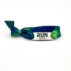 Show your love for running in New York City with this unique Tie Stretchy RUN NYC - New York City Running Bracelet/Hair Tie. From running the famous NYC Marathon and Half Marathon or thru your own neighborhood of NYC with your friends in a weekend 5k or something in between our original running bracelet design will get you inspired and keep you inspired! A RUN NYC - Running Stretchy Bracelet/Hair Tie makes a great running gift. For yourself and your running partner! See also the RUN NYC Shoe Tag Nyc Running, Bracelet Hair Tie, Running Bracelet, City Running, Running Jewelry, Running Partner, Running Gift, Nyc Marathon, Hair Tie Bracelet