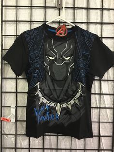 Marvel Kids Black Panther T-shirt Size 12. Condition is "New with tags". Shipped with USPS First Class. Unisex Black T-shirt With Front Print, Unisex Black Short Sleeve T-shirt, Black T-shirt With Front Print For Fans, Unisex Black T-shirt With Graphic Print, Pop Culture Black T-shirt For Fan Merchandise, Black Pop Culture T-shirt For Fan Merchandise, Black Pop Culture Character Print Tops, Black Pop Culture Tops With Sublimation Print, Black Pop Culture Top With Sublimation Print