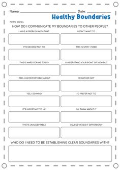 Healthy Boundaries Worksheet Boundary Activities Therapy Ideas, Healthy Community Drawing, Personal Boundaries Worksheet, Healthy Boundaries Worksheets, Boundaries Activities, Boundaries Worksheet, Counseling Tips, Counseling Games