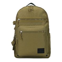 Nike Utility Large Capacity Sports Schoolbag Air Cushion Backpack Green CK2663-378 (Unisex/Air Cushion) Functional Khaki Backpack With Zipper Pocket, Urban Sports Backpack, Nike Functional Backpack For Outdoor Activities, Nike Practical Backpack For Everyday Use, Nike Nylon Backpack For Outdoor Activities, Practical Nike Backpack For Everyday, Practical Nike Standard Backpack, Functional Nike Backpack For Streetwear, Nike Functional Backpack For Streetwear