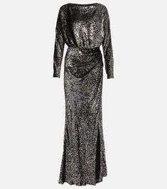 Angelique gown in black - Simkhai | Mytheresa Floor-length Evening Gown For Fall, Glamorous Silk Gown For Gala, Glamorous Silk Evening Gown, Luxury Silk Maxi Dress For Party, Silk Maxi Dress For Gala, Maxi Length Gown For Gala In Fall, Maxi Length Gown For Fall Gala, Fall Gala Maxi Length Gown, Maxi Length Fall Gala Gown