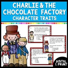 charlie and the chocolate factory character traits