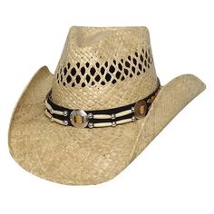 Bullhide Ashland - Shapeable Straw Cowboy Hat - Hatcountry Classic Straw Hat Band For Western-themed Events, Luxury Brimmed Toquilla Straw Cowboy Hat, Western Handwoven Straw Hat For Rodeo, Wide-brim Toquilla Straw Hat For Rodeo, Beige Western-style Woven Straw Hat, Straw Cowboy Hat, Western Look, Easy To Love, Love Hat