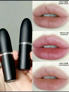 Ysl Lipstick Aesthetic, Chinese Makeup Products, Get Fuller Lips Naturally, Fuller Lips Naturally, Mac Lipsticks, Fuller Lips, Soft Makeup Looks, Makeup Shades, Makeup Mac