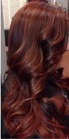 Dark auburn brown Dark Auburn Hair Color, Red Brown Hair Color, Dark Auburn Hair, Dark Red Hair Color, Dark Auburn, Trendy Hair Color