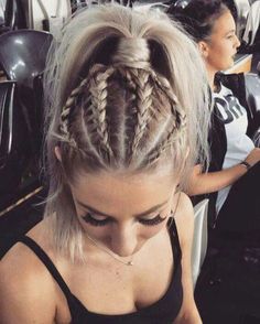 Exotic # Gorgeous Braids, Fishtail Braid, Ponytail Styles, Braided Ponytail, Kourtney Kardashian, Khloe Kardashian, Ponytail Hairstyles, Copic