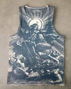 Screen Printing Clothing, Tank Top Design Ideas, Bleached Top, Bleach Painting, Jeans Drawing